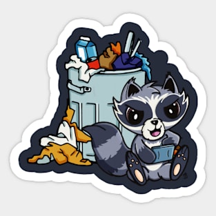 Raccoon Trash Panda Sticker